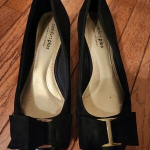 comfort plus by Predictions Black Women's Shoes